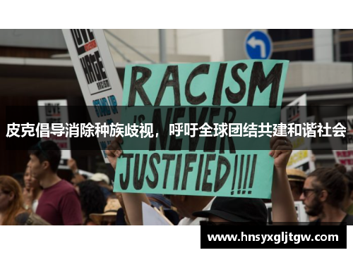 皮克倡导消除种族歧视，呼吁全球团结共建和谐社会